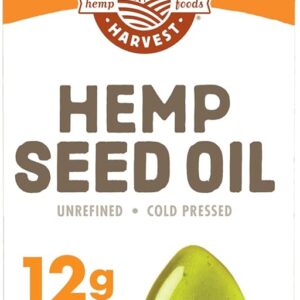 Manitoba Harvest Hemp Seed Oil, Cold Pressed, Premium Quality, 12g of Omegas 3 & 6 Per Serving, Hydrate & Nourish Skin - Non GMO, Vegan, Gluten Free, Great for cooking, salad dressings, 32 Fl Oz