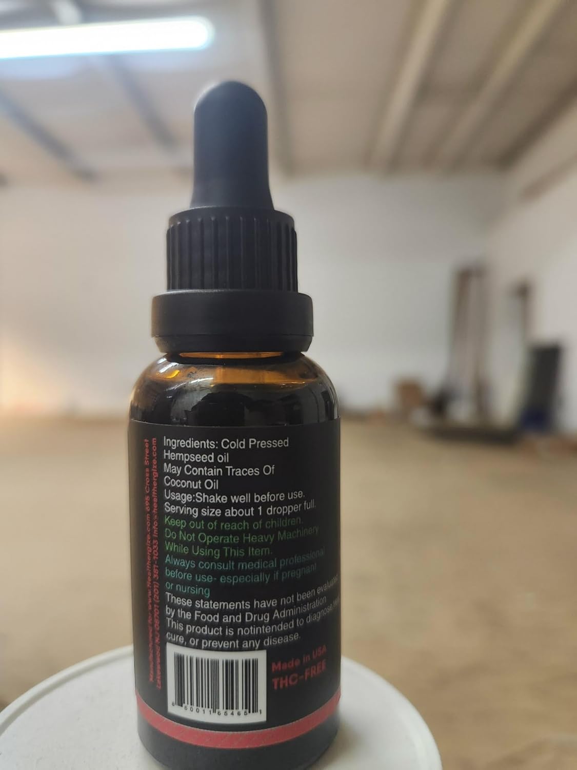 Hemp Oil-5 Pack-High Potensy Hemp Seed Oil-Organic HempOil, Full Flavor Natural Benefits-Made in USA-for Skin, Calm, Discomfort, Muscles, Massage-Safe for Pets-Full Omega 3, 6, 9 - Image 8