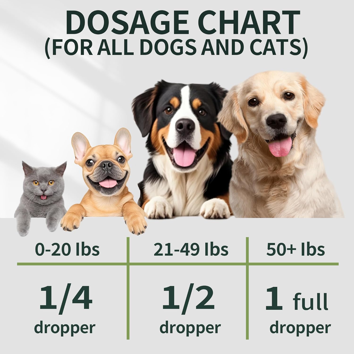 Hemp Oil for Dogs & Cats, Anxiety & Stress Relief Drops with Omega 3-6-9,Hemp Oil Helps with Pain, Stress, Sleep, Arthritis, Seizures Support, Calming Pet Supplement for Small & Large Pets - Image 4