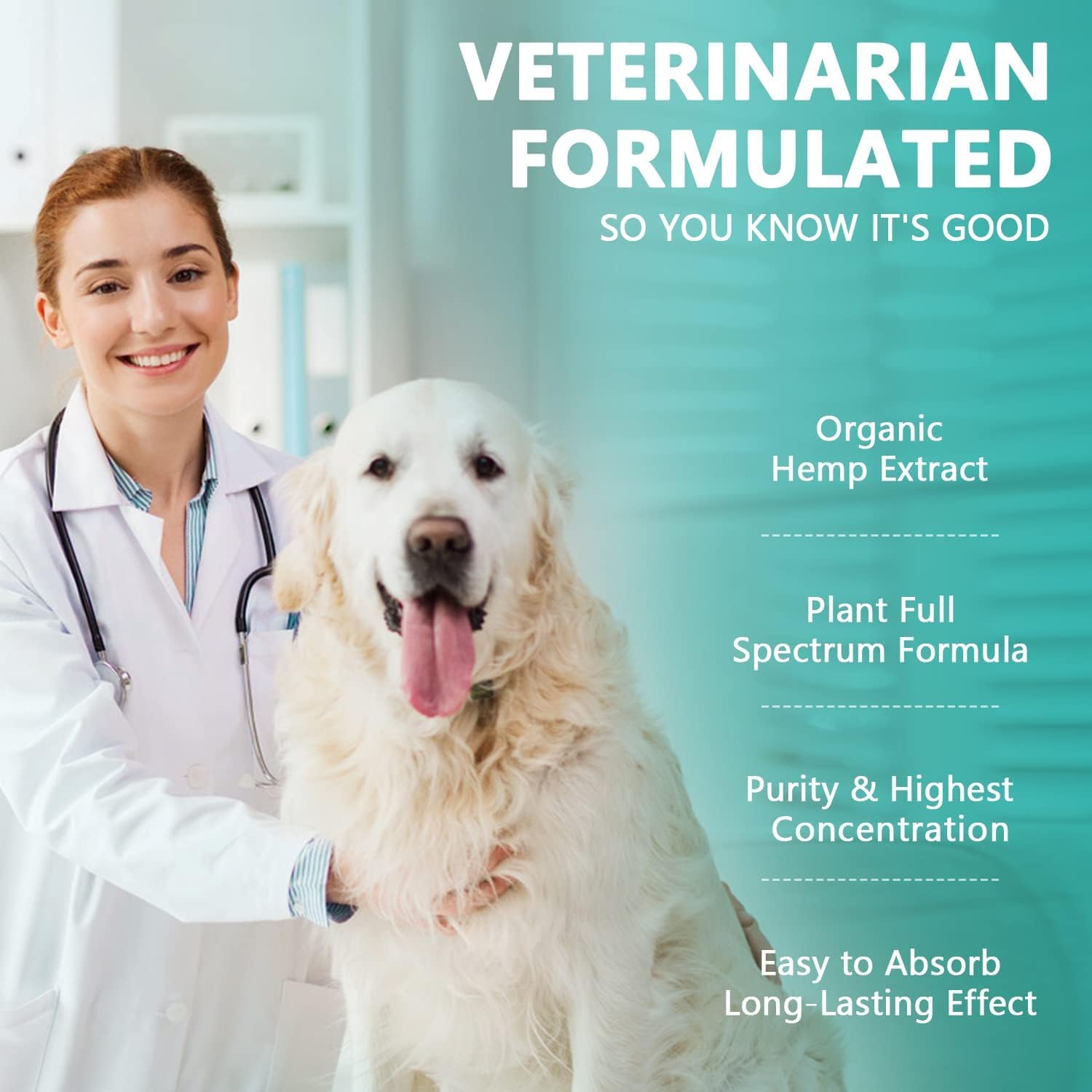 Max Potency Hemp Oil for Dogs & Cats - Help Anxiety Stress Pain Inflammation Arthritis Aggressive Relax Sleep Allergies Seizures Relief - Treats Chews Joint & Hip - Organic Pet Calming Drops - Non-GMO - Image 3