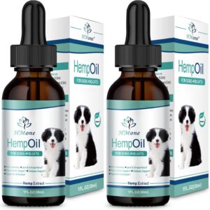 Max Potency Hemp Oil for Dogs & Cats - Help Anxiety Stress Pain Inflammation Arthritis Aggressive Relax Sleep Allergies Seizures Relief - Treats Chews Joint & Hip - Organic Pet Calming Drops - Non-GMO