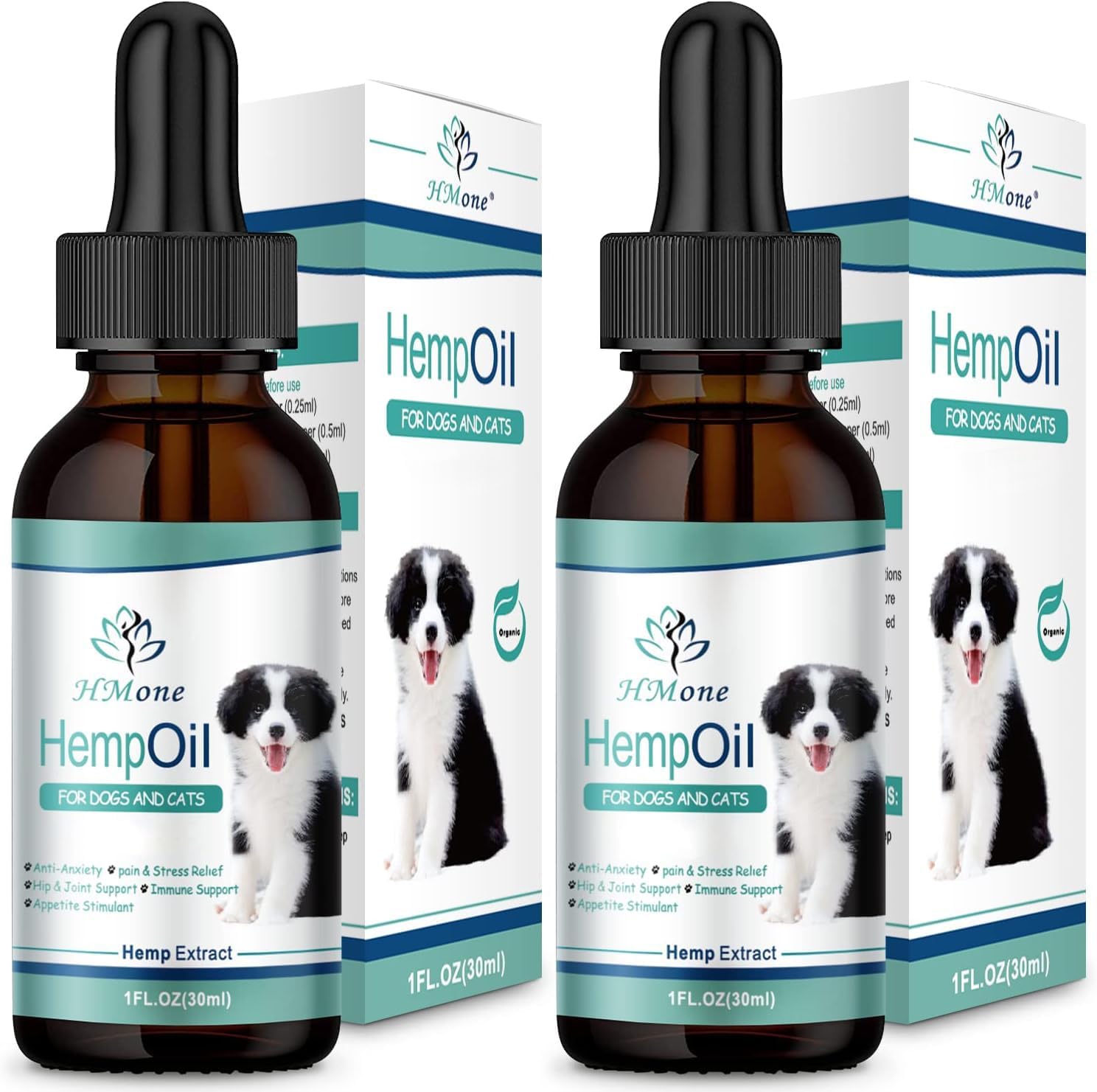 Max Potency Hemp Oil for Dogs & Cats - Help Anxiety Stress Pain Inflammation Arthritis Aggressive Relax Sleep Allergies Seizures Relief - Treats Chews Joint & Hip - Organic Pet Calming Drops - Non-GMO