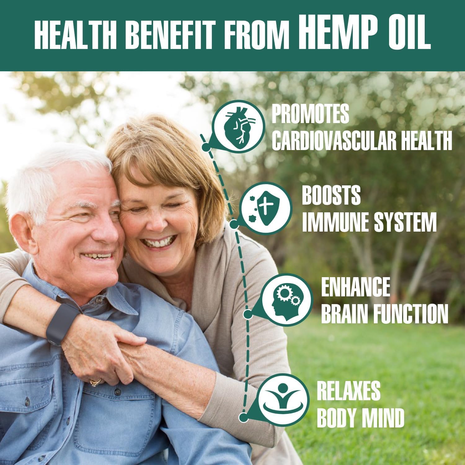 (3-Pack) Hemp Oil Drops High Potency - for Pain Relief, Skin, Anxiety Maximum Strength Natural Hemp Oil - Organic Hemp Oils Extract Relieve Good Mood - Image 2