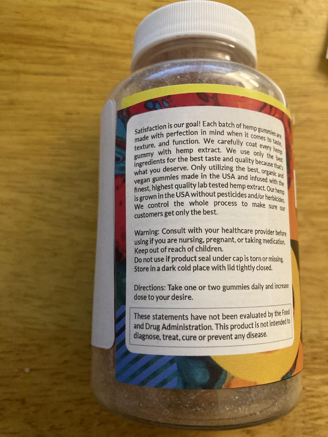 High Potency Organic Hemp Gummies Adults Vegan Infused Earthmed Natural Oil Gummy Blissful Aura Extra Strength Vitamin E Premium Omega 3 6 8 9 - Image 6