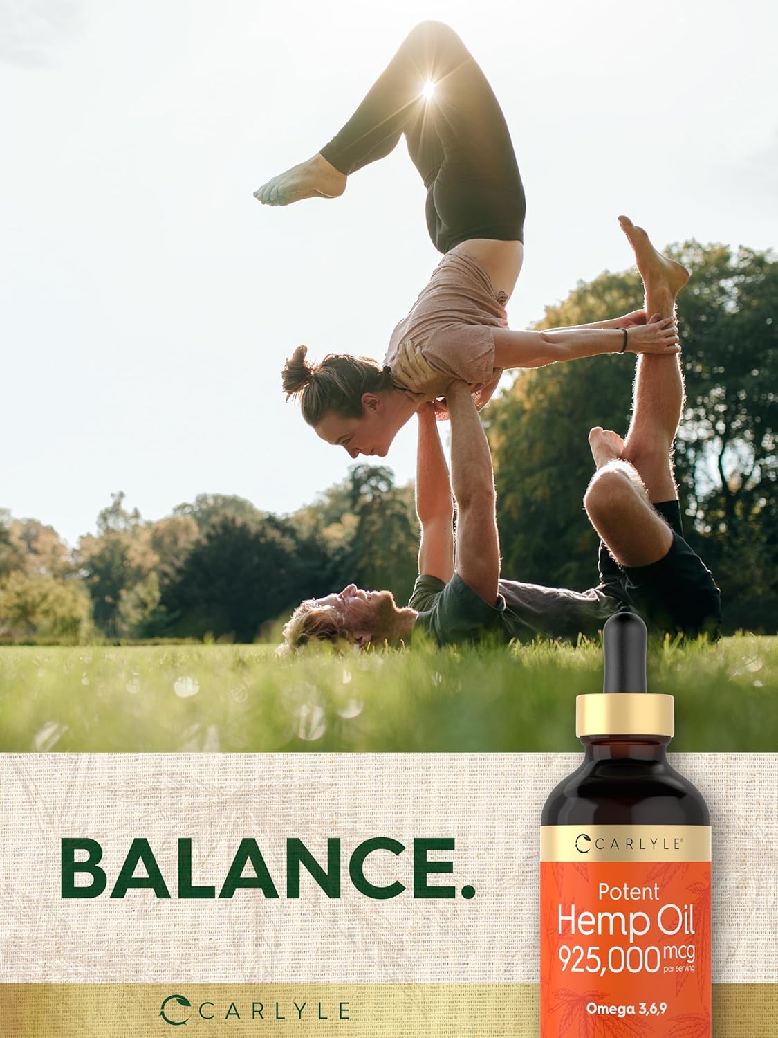 Carlyle Hemp Seed Oil 925,000 mcg | High Potency | Contains Omega 3,6,9 | Cold Pressed | Vegetarian, Non-GMO, Gluten Free - Image 6