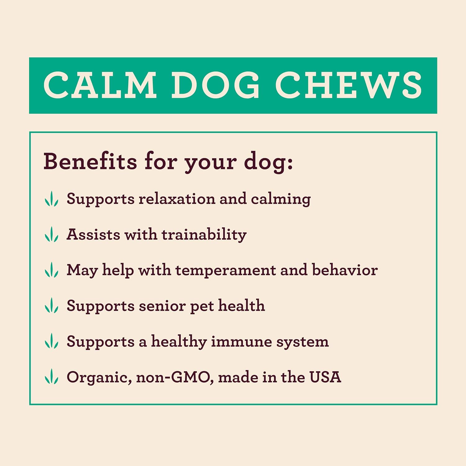 Hemp Well Calm Dog Soft Chews: Organic Hemp Infused with Melatonin - Calming Chews for Separation, Thunderstorms, and Stress - 8 Chews - Image 7