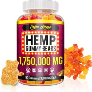 High Potency Organic Hemp Gummies Adults Vegan Infused Earthmed Natural Oil Gummy Blissful Aura Extra Strength Vitamin E Premium Omega 3 6 8 9
