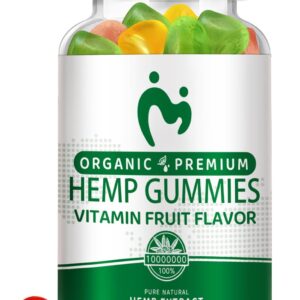 Hemp Gummies for Pain, Sleep, Anxiety - (1 Packs) High Potency Pure Organic Hеmp Oil Extract Supplement - 100% Natural Advanced Extra Strength Hemp Gummy - Vegan Non-GMO