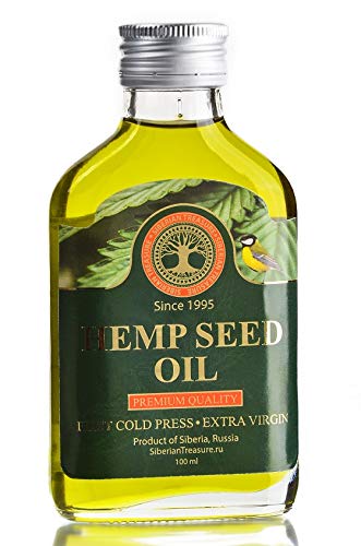 Siberian Hemp Seed Oil, Premium Quality, Extra Virgin, First Cold Press Hemp Seed Oil, 100 ml (3.4 Fl Oz) - Image 2