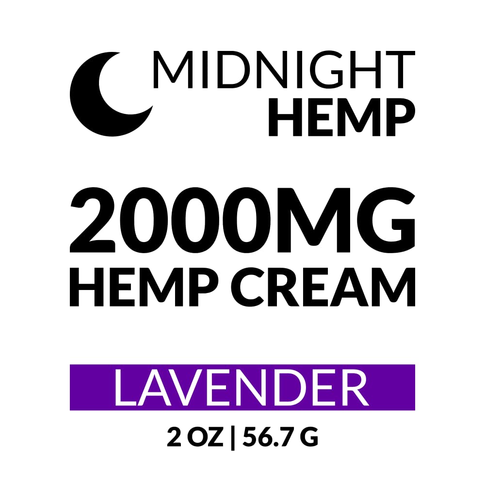 2000mg Hemp Cream Lavender - Image 3