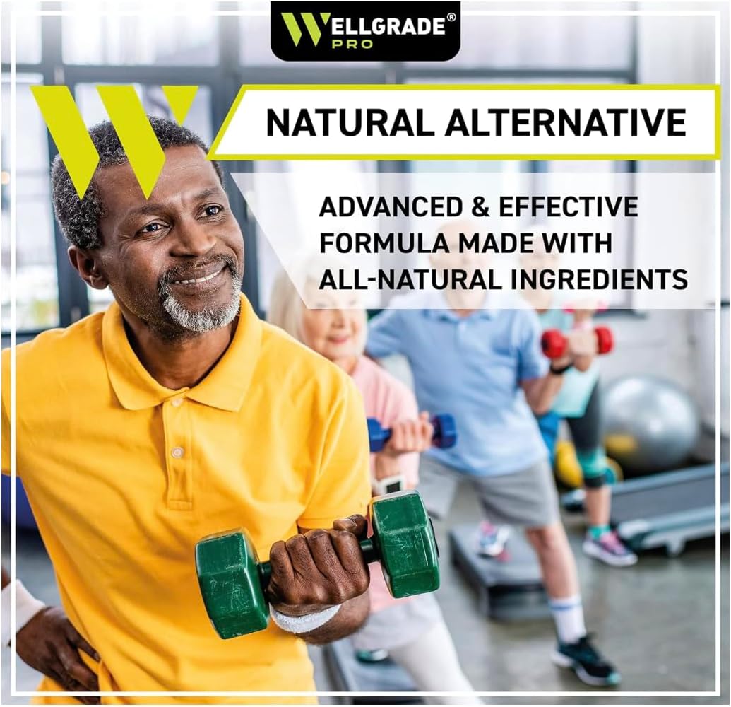 WELLGRADE PRO Hemp Extract Cream - USA Made - Knees, Joints & Back - Arnica, MSM & Menthol, 4 Fl Oz - Image 5