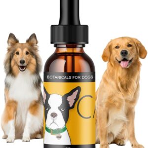 Calm - Pet Hemp Oil for Dogs - Pet Stress Relief & Relaxation - Fireworks, Thunder, Travel, & Separation Support - Natural Dog Calming Drops
