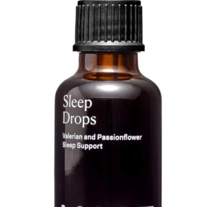 The Nue Co. Sleep Drops - Natural Sleep Support Tincture for Falling & Staying Asleep - Vegan & Cruelty-Free Sleep Supplement with Valerian Root, Chamomile & Passionflower | 30ml