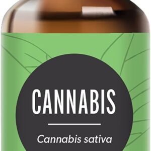 Edens Garden Cannabis Essential Oil- 100% Pure Premium Grade, Undiluted, Natural, Therapeutic, Aromatherapy, The Best for Diffuser, Skin, Candle, Humidifiers 10 ml (.33 fl oz)