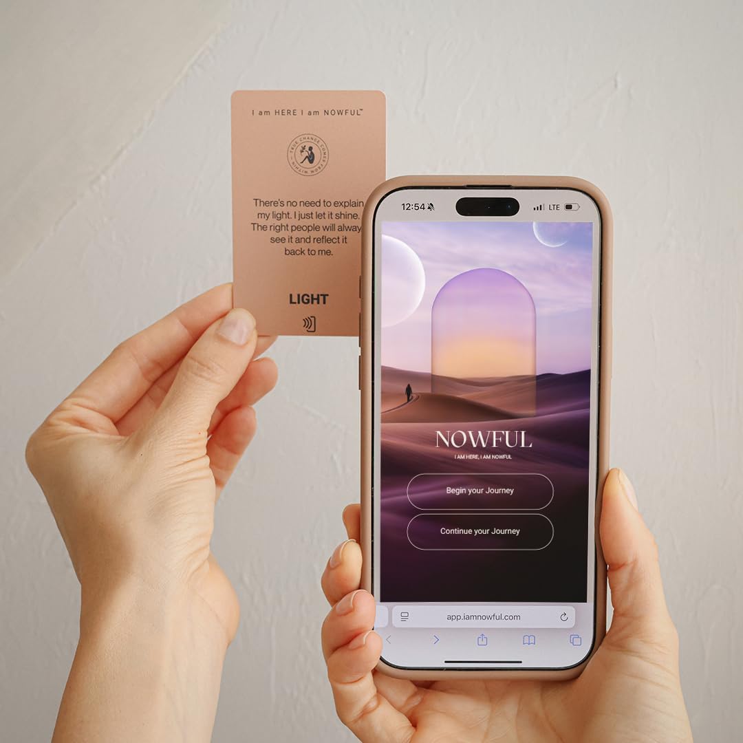 Smart Affirmation Cards – Daily Mindfulness, Motivation & Self Care Deck with Phone Tap App for Personalized Guidance, Emotional Clarity & Positive Rituals - Image 5