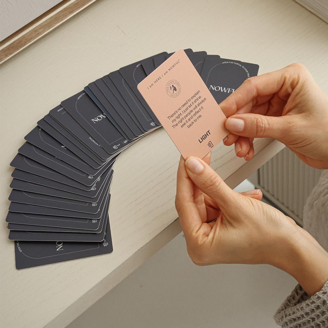 Wellness in Action Kit – Daily Ritual Set with Affirmation Cards, Essential Oil, Sleep Balm, and Mushroom Capsules – Mindfulness Tools for Calm, Clarity, and Nervous System Reset - Image 8