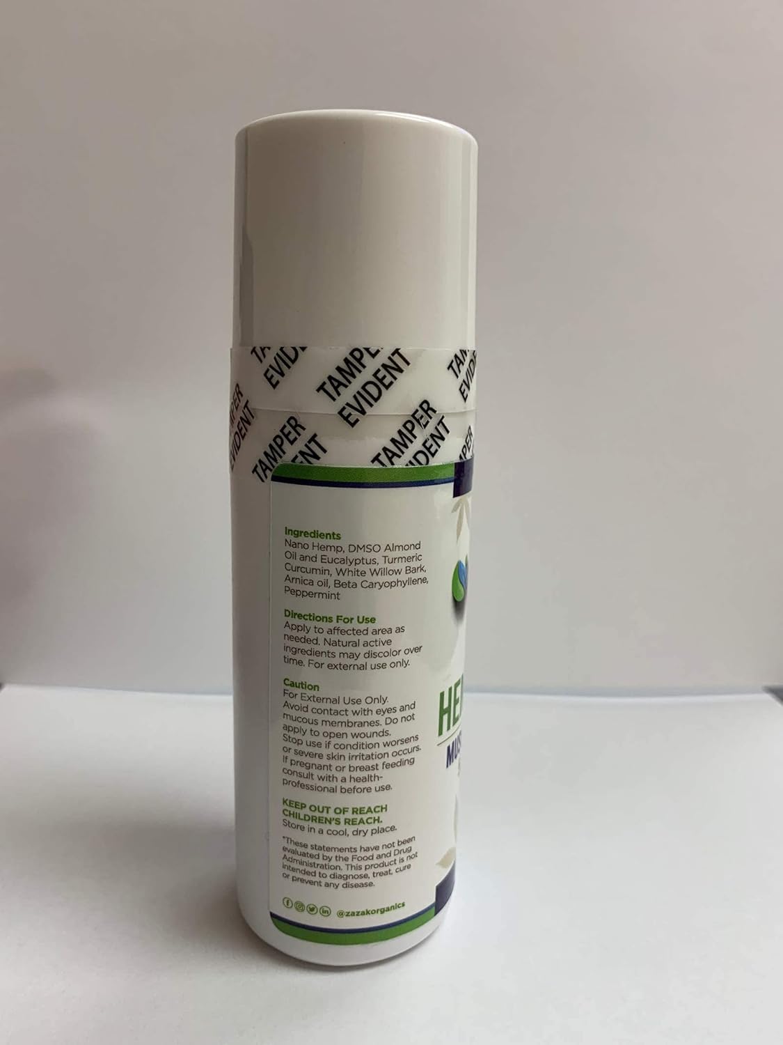 500mg Hemp Relief Roll-On Gel, ZA'ZA K ORGANICS - USA Made - Faster Acting, Longer Lasting. 3 oz - Image 4