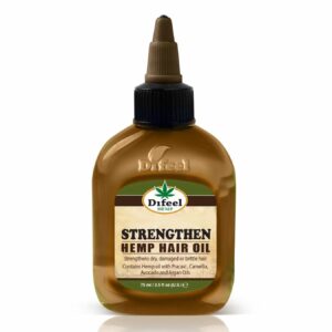 Difeel Hemp Hemp Hair Oil - Strengthen 2.5 ounce
