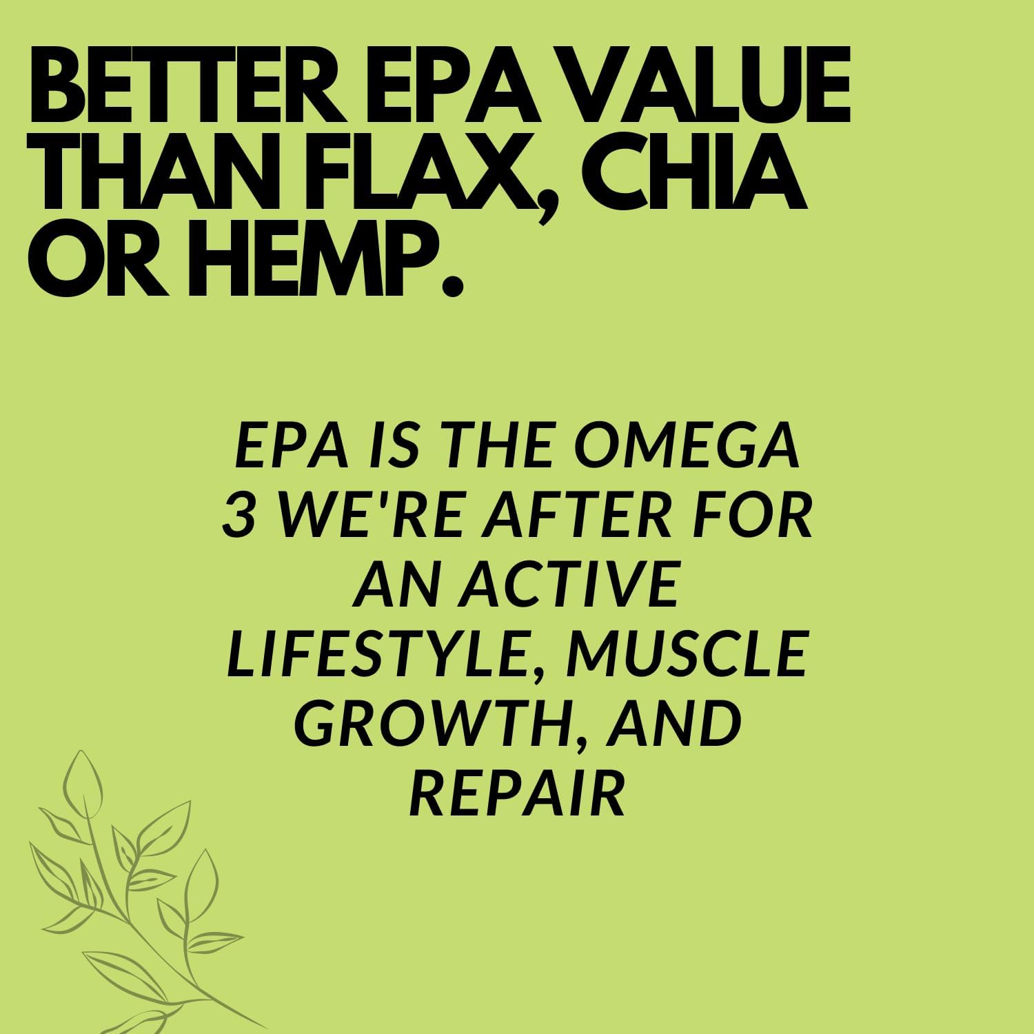 Vegan Fish Oil Alternative - Award Winning Omega 3, DHA, EPA and GLA Supplement - Plant Based Omegas - 4X Better Than Flax, Chia & Hemp - Contains GLA not Found in Algae - 90 Vegan softgels - Image 5