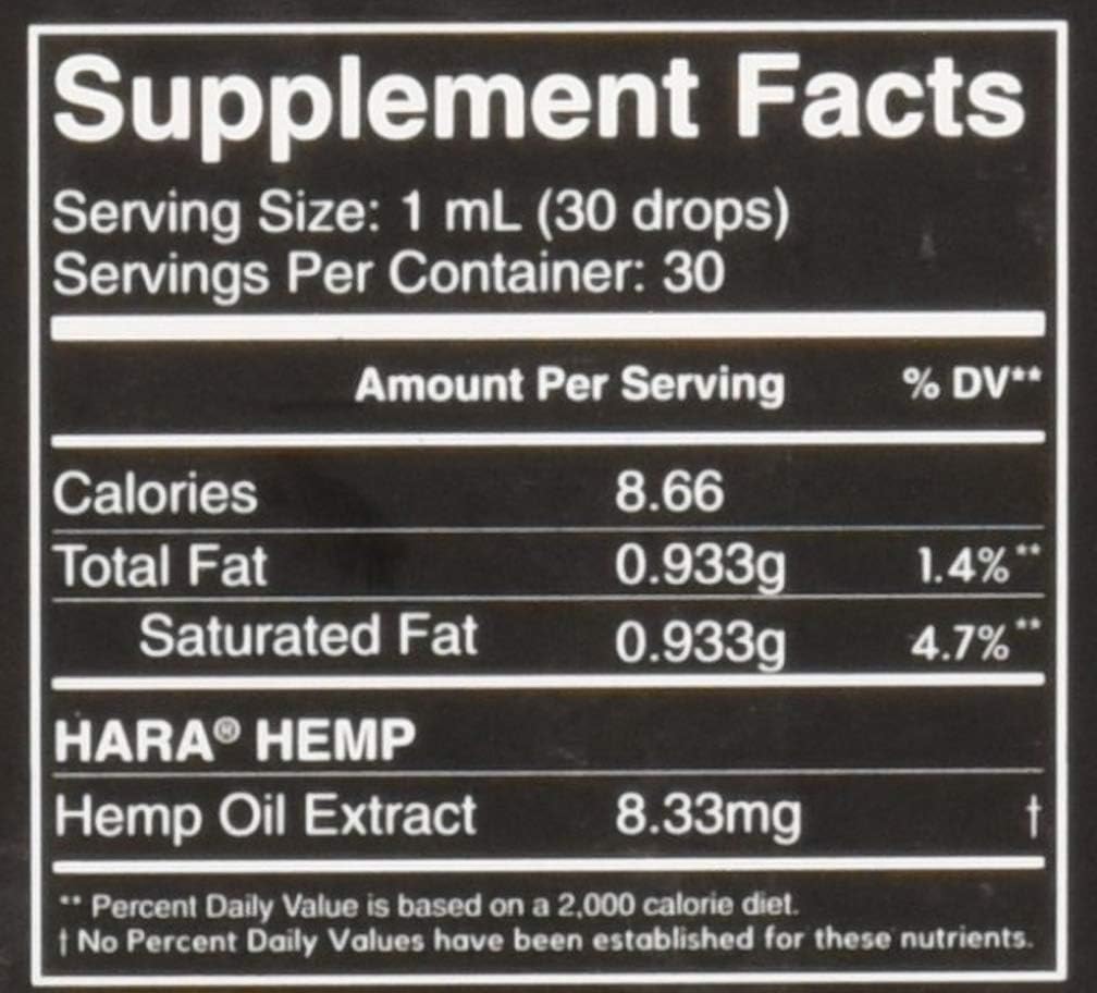 Ultra Premium Organic Hemp Oil, Dietary Supplement, 1 Ounce (Pack of 1) - Image 3
