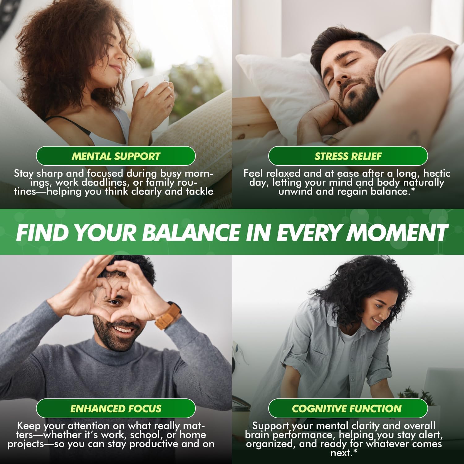 Rhodiola Rosea Supplement – Rhodiola Rosea Extract, Botanical Adaptogen Supplement for Brain, Energy & Daily Stress Support, Gluten-Free, Non-GMO, Vegetarian – 60 Capsules - Image 4