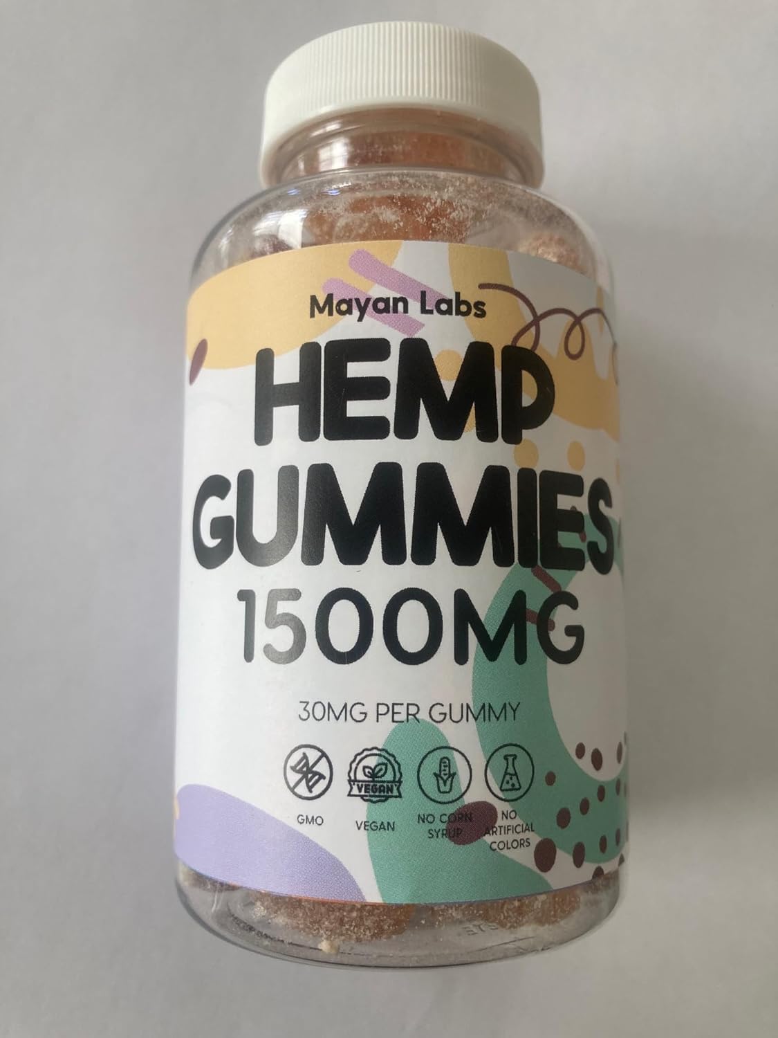Hemp Gummies Advanced Extra Strength Infused Natural Organic Hemp Oil Bloom Vegan Adult Edibles Men L-Theanine Ashwagandha Sugar Made in USA - Image 2