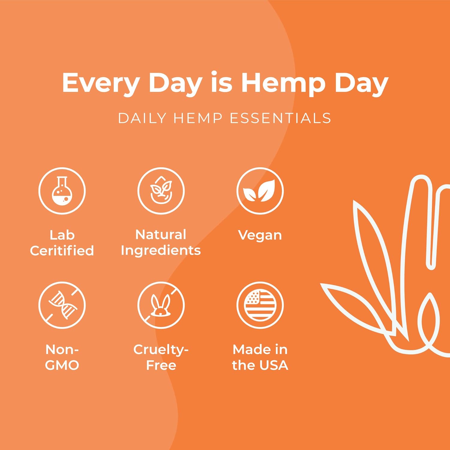 Hemp Gummies 750mg - Chill, Inflammation, Natural Pain, Restful Sleep (25mg Gummy) - by Hemp and Hand - Image 5