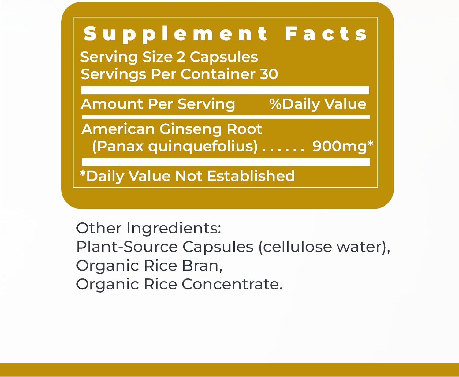 Premier Research Labs American Ginseng Supplement - American Ginseng Capsules, Herbal Ginseng Root Pills, North American Ginseng Herb Extract, Calming Energy Supplement - 60 Plant-Based Capsules - Image 6