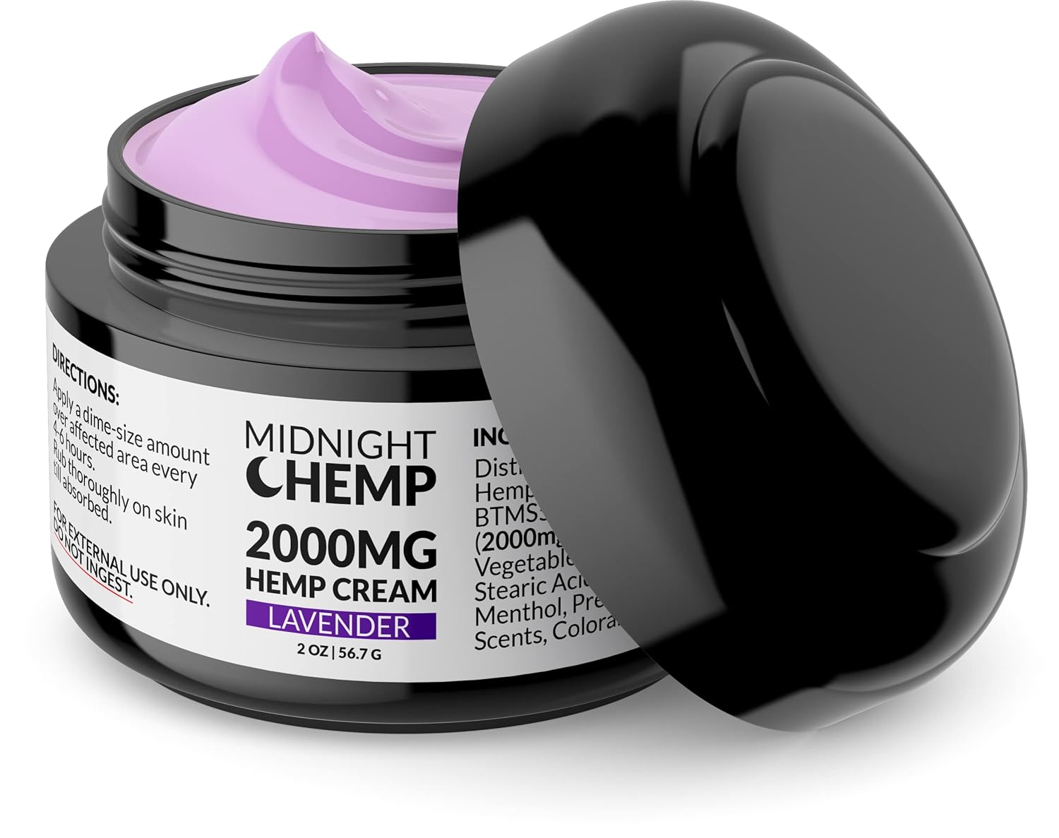 2000mg Hemp Cream Lavender - Image 2