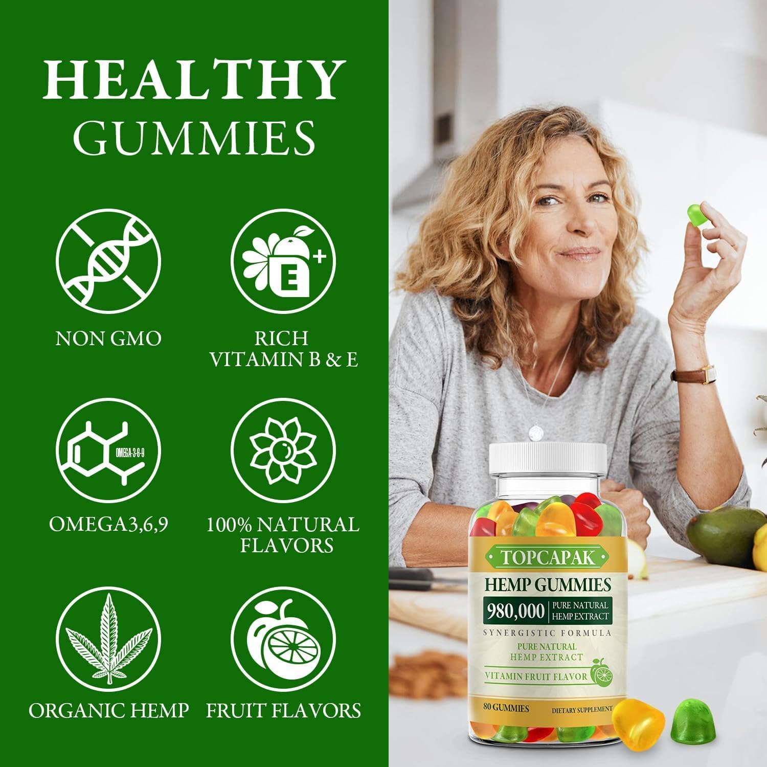 Hemp Gummies Nutritional Supplement Best Hеmp Gummy for Adults - Image 6