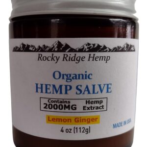 2000MG Organic Salve MADE IN USA All Natural Balm with Omega Oils