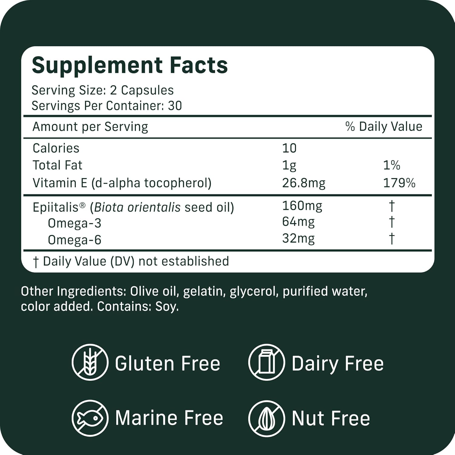 Joint Support – Supports Mobility & Osteoarthritis – May Help Reduce Inflammation with Patented Epiitalis – 60 Capsules - Image 7