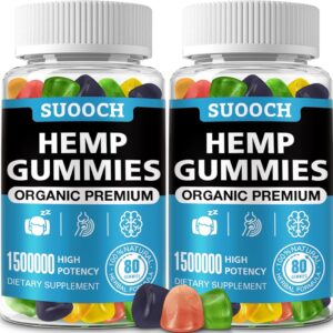 Fruit Gummies Low Flavors-Natural Candy High Potency 160 Count 2 Pack