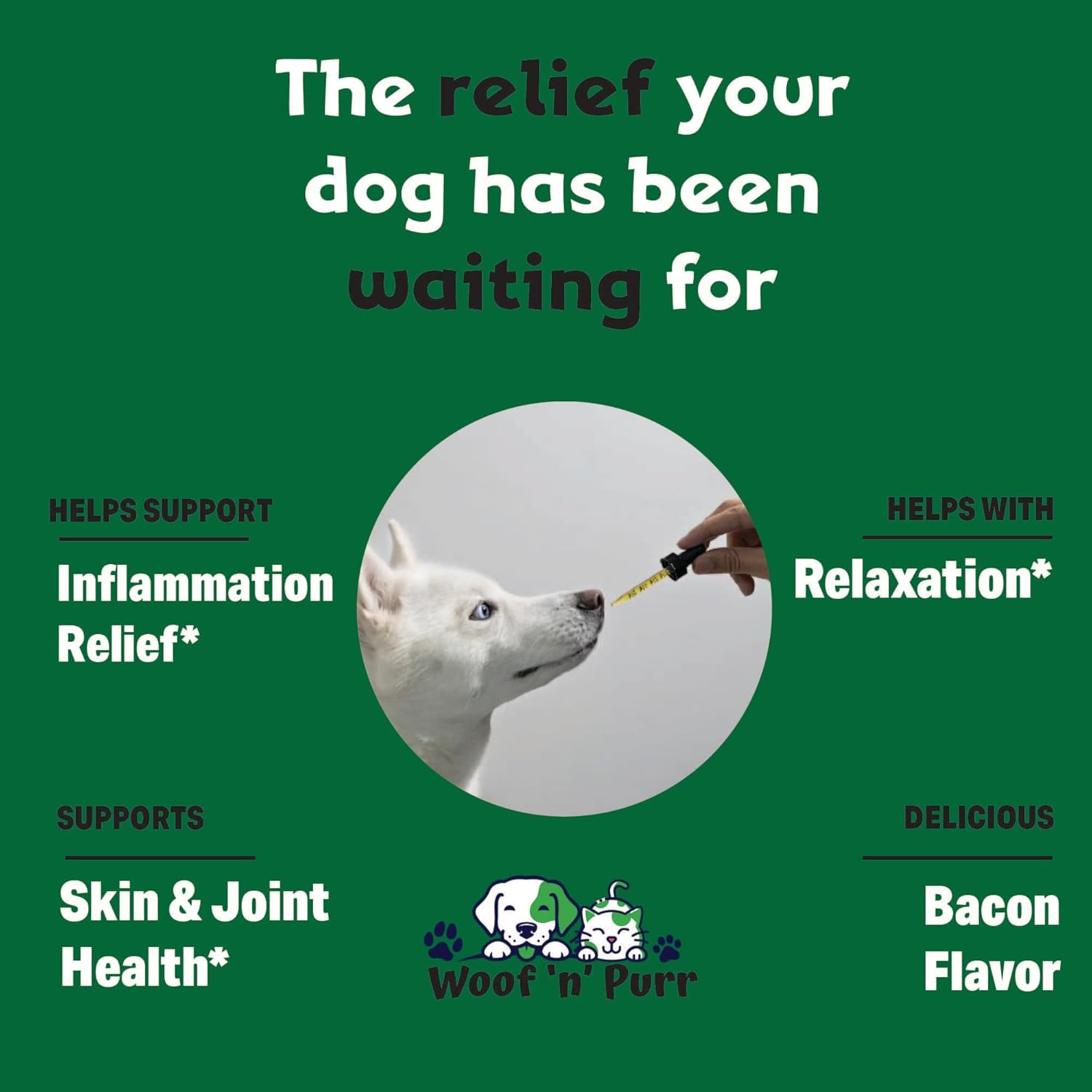 Hemp Oil for Dogs & Cats - Pet Hemp Oil for Dogs - Hemp Oil for Cats - Hemp for Dogs - Hemp for Dogs Anxiety and Stress Relief - Dog Hemp Oil - Hemp for Cats - Hemp Oil for Dogs Pain Relief - 1 fl oz - Image 2