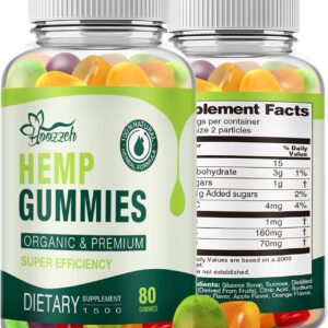 Fruit Gummies with Omega 3 6 9 Low Sugar