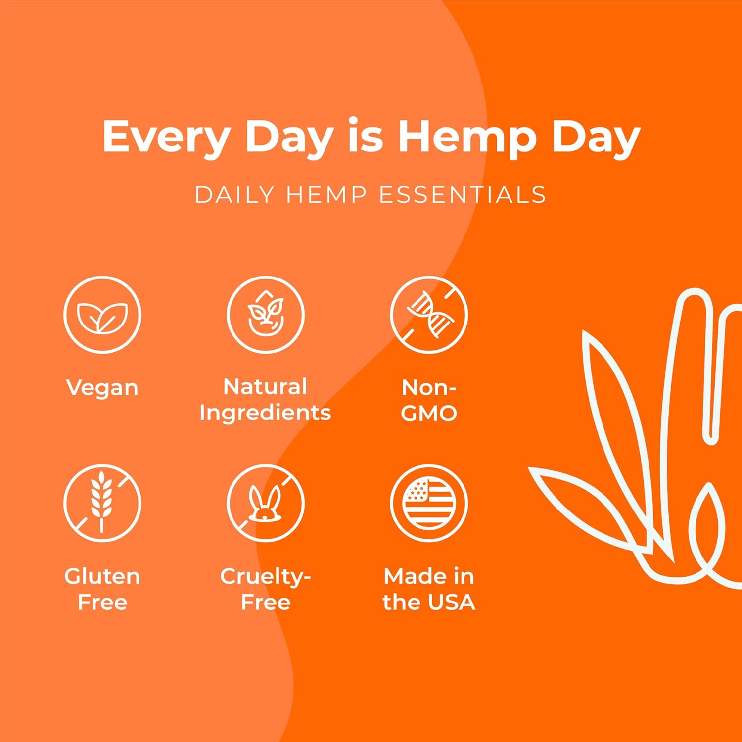 Hemp & Mushroom Gummies 6500mg - Max Strength for Adults - Chill, Inflammation, Natural Pain, Restful Sleep (325mg Gummy) - by Hemp and Hand - Image 5