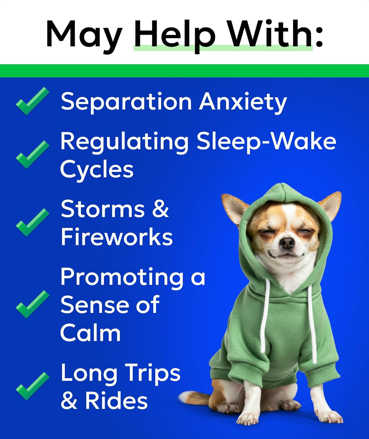 BARK&SPARK Advanced Calming Chews for Dogs - Hemp Chew + Melatonin - Anxiety Relief - Sleep Aid - Relaxing Treats - Stress Relief During Fireworks, Storms, Thunder, Barking - Image 5