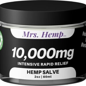| 10,000 MG Hemp Extra Strength Salve | Ideal for Hips, Joints, Neck, Back, Elbows, Fingers, Hands, Knees|100% Natural - Proudly Made in USA