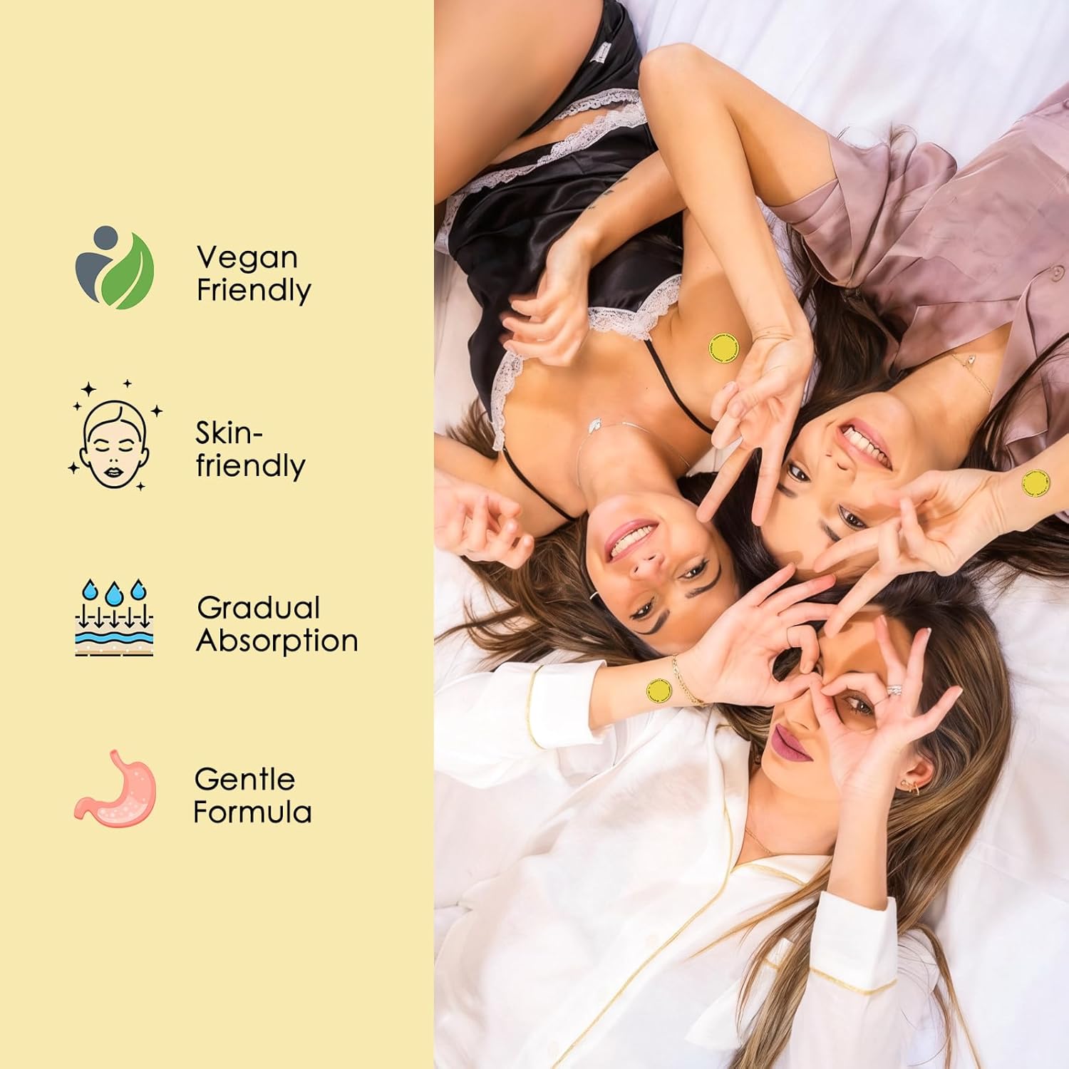 Dopamine Patches, Extra Strength Plant-Based Formula, Vegan Mood Balance Patch for Men and Women, 30 Count - Image 6