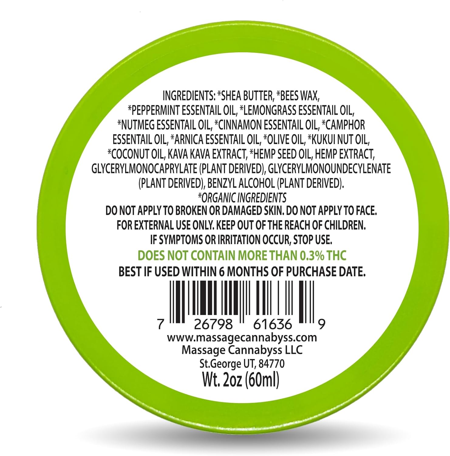 Hemp Muscle & Joint Balm - Image 3