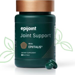 Joint Support – Supports Mobility & Osteoarthritis – May Help Reduce Inflammation with Patented Epiitalis – 60 Capsules