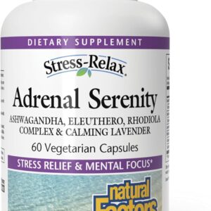 Natural Factors STRESS-RELAX® Adrenal Serenity, 60 Capsules