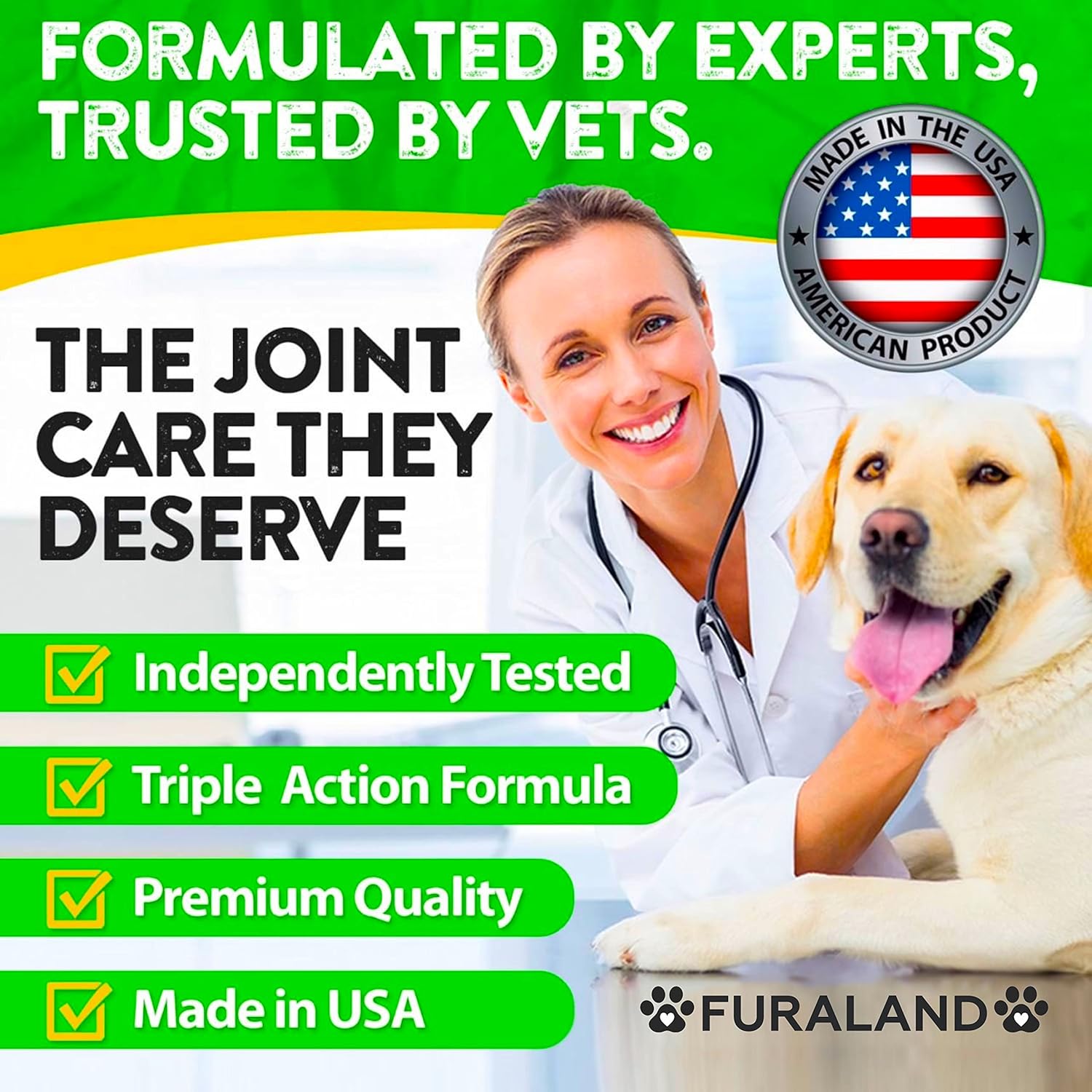 Hemp Hip and Joint Supplement for Dogs - Glucosamine for Dogs - 170 Dog Joint Pain Relief Treats - Chondroitin, Hemp Oil, MSM - Mobility & Flexibility Support - Advanced Care Health - Made in USA - Image 6