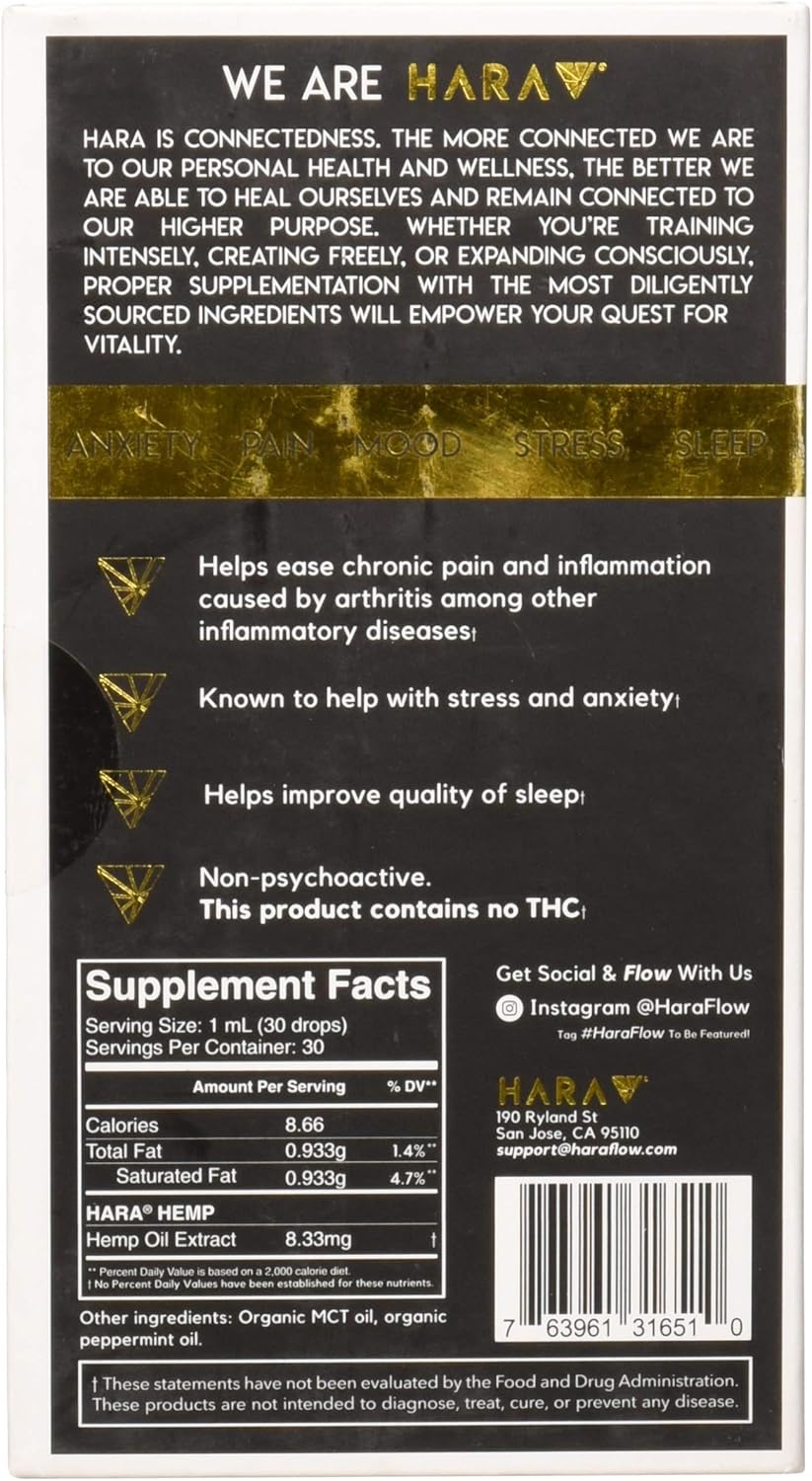 Ultra Premium Organic Hemp Oil, Dietary Supplement, 1 Ounce (Pack of 1) - Image 2