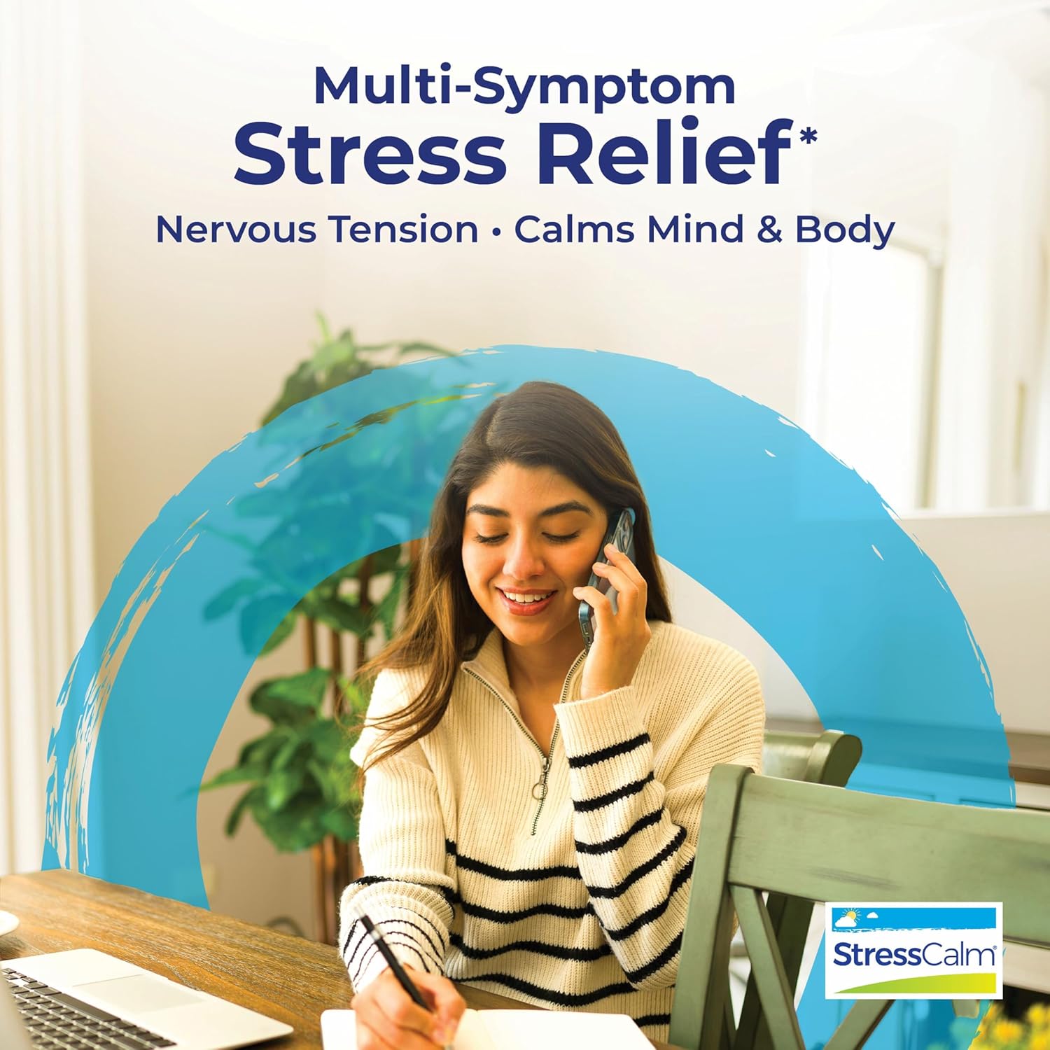 Boiron StressCalm Tablets for Relief of Stress, Anxiousness, Nervousness, Irritability, and Fatigue - 120 Count (2 Pack of 60) - Image 2