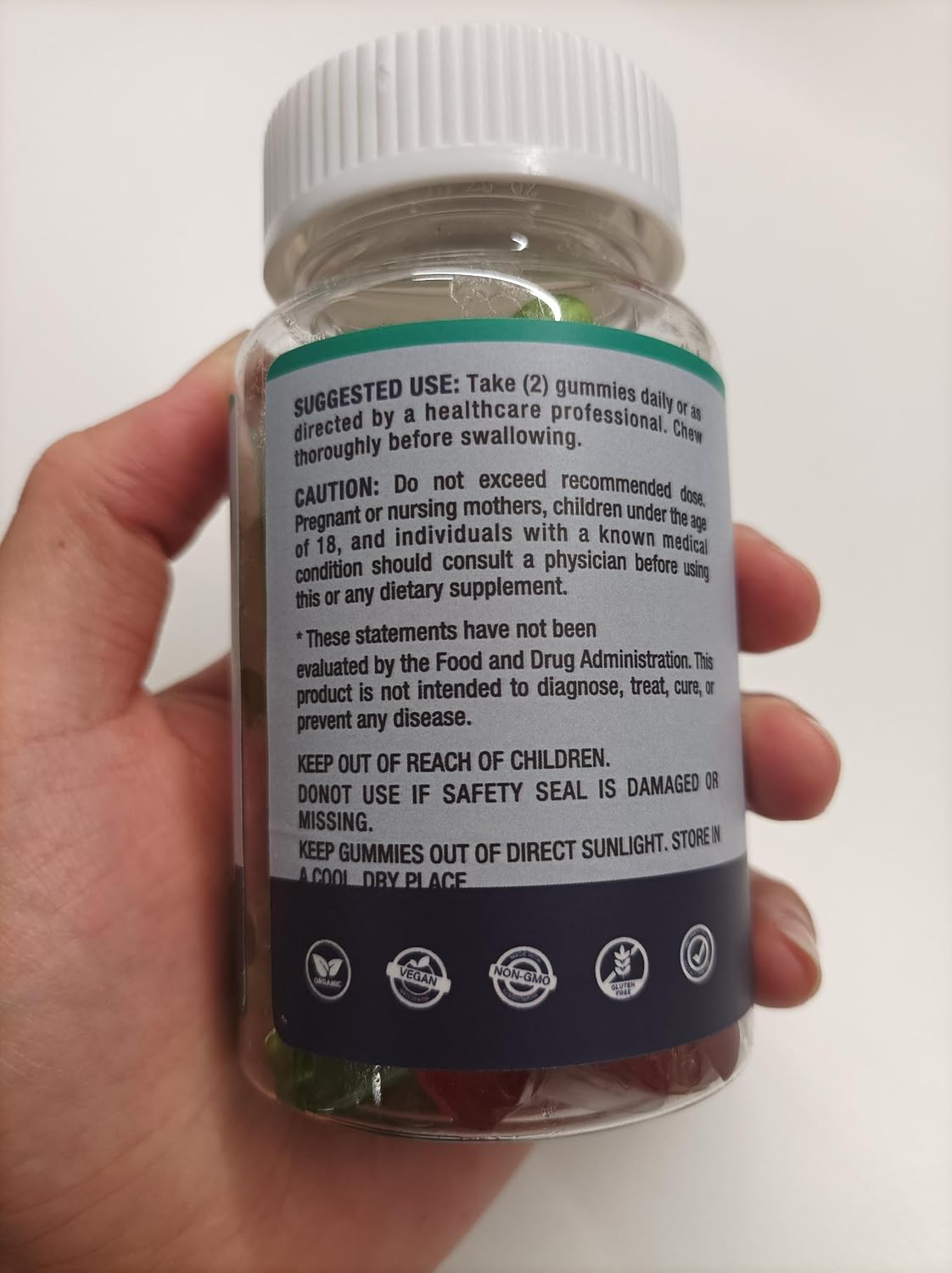 Hemp Gummies for Pain Sleep Anxiety - 100% Natural Organic Supplement High Potency Pure Hemp Oil Extract Edibles Gummy 1 Pack, Vegan, Non-GMO - Image 3