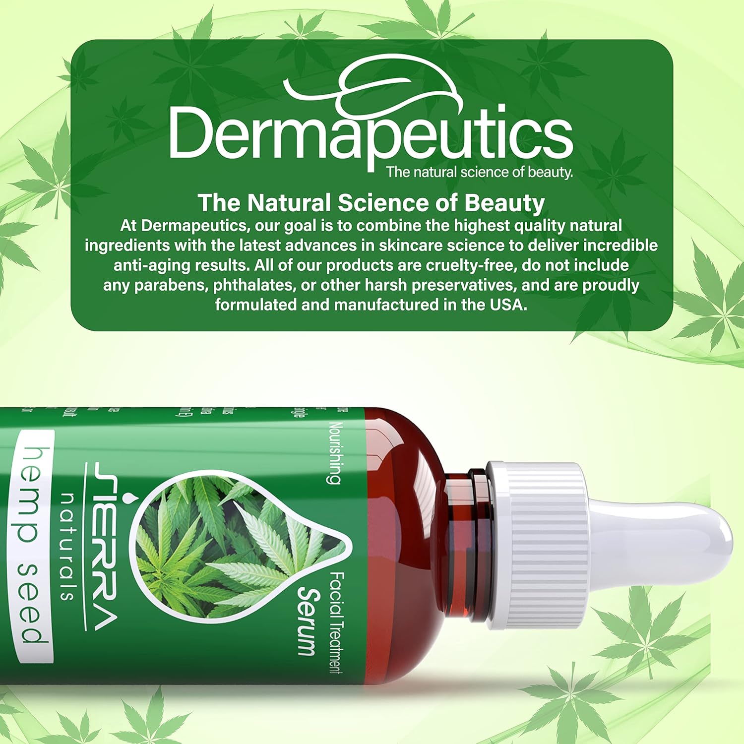 Sierra Naturals Hemp Seed Oil, Benefits for Skin Hemp Seed, Great for Beauty Anti-Oxidant Anti-Aging Moisturizing Hydrating with Vitamin E (1oz) - Hemp Oil - Image 9