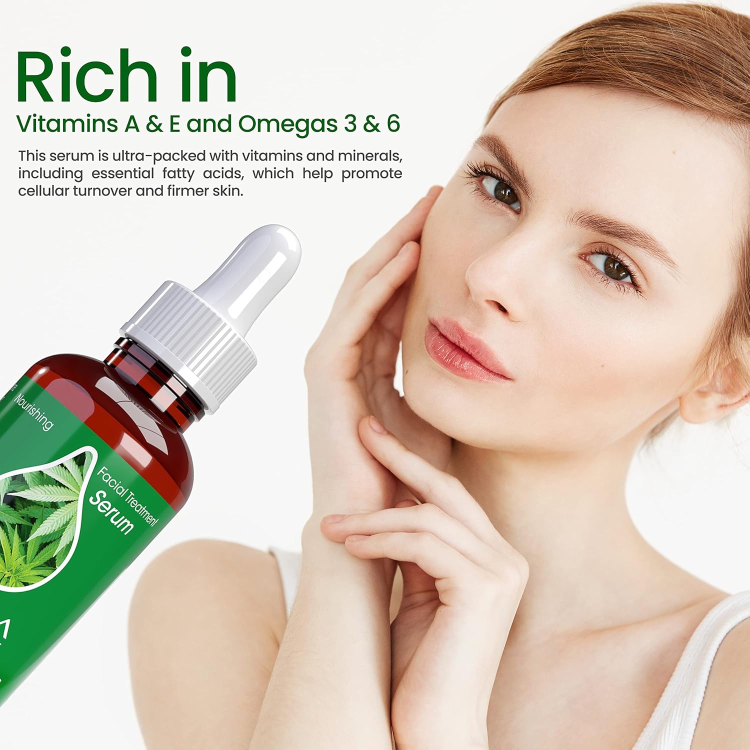 Sierra Naturals Hemp Seed Oil, Benefits for Skin Hemp Seed, Great for Beauty Anti-Oxidant Anti-Aging Moisturizing Hydrating with Vitamin E (1oz) - Hemp Oil - Image 8