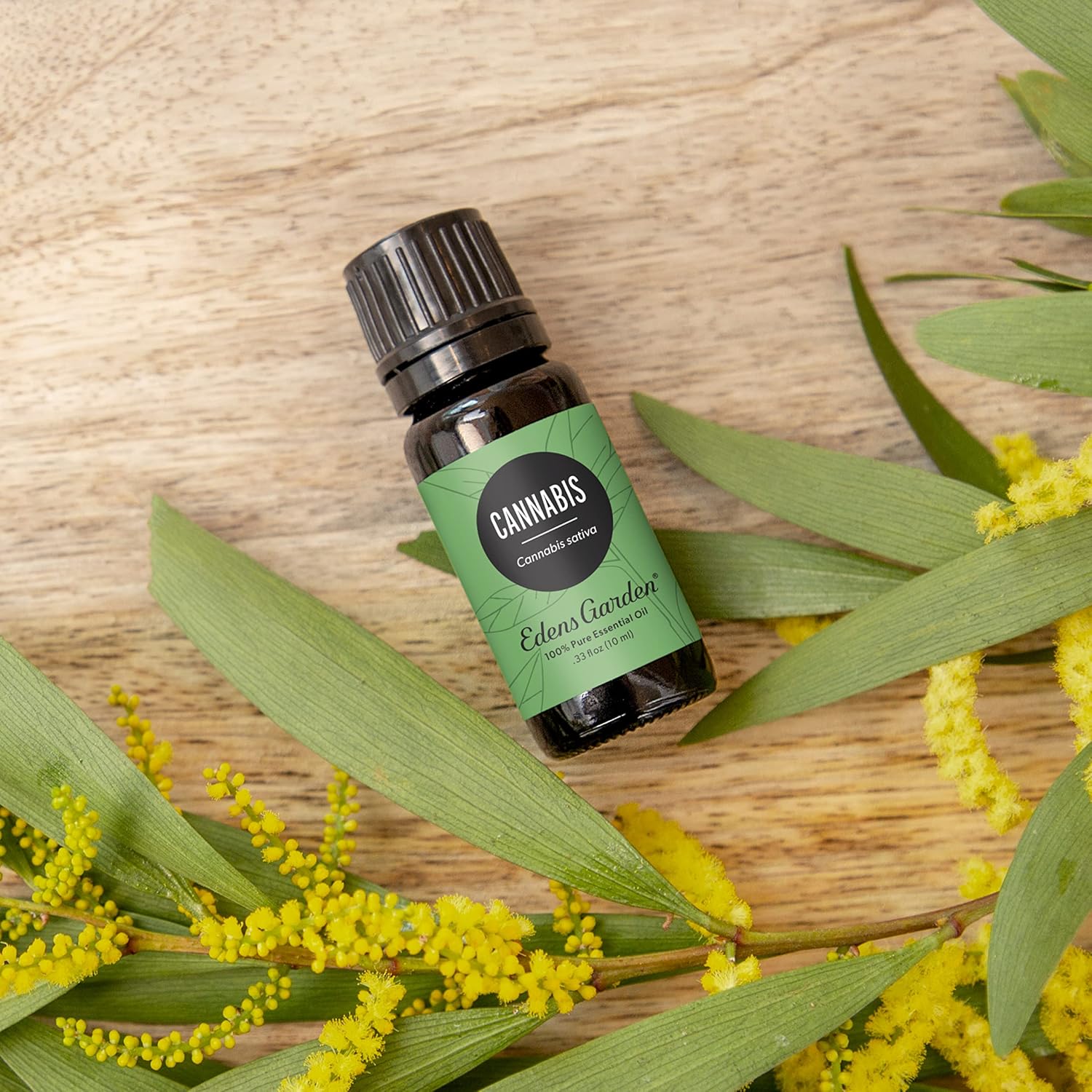 Edens Garden Cannabis Essential Oil- 100% Pure Premium Grade, Undiluted, Natural, Therapeutic, Aromatherapy, The Best for Diffuser, Skin, Candle, Humidifiers 10 ml (.33 fl oz) - Image 2