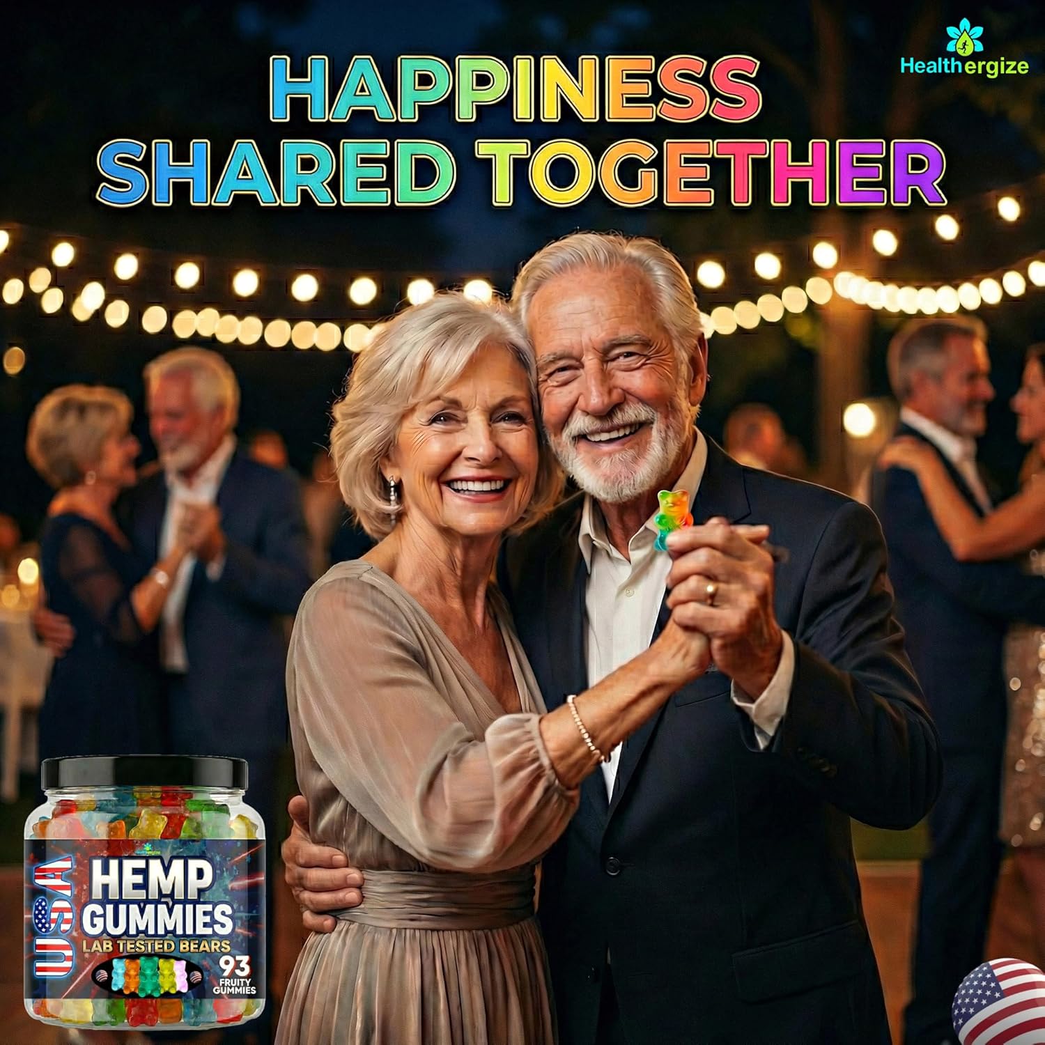 Hemp Gummies For Sleep And Calm-Hemp Oil Gummy Bears Edibles Fruity Candy-Made In USA-93 Bears - Image 6